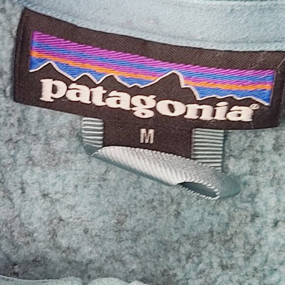 Patagonia Women's Mint Green Better Sweater Full Zip Fleece Jacket Size M - Picture 7 of 11
